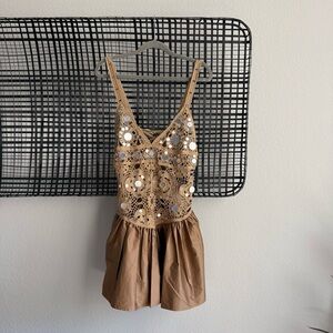 Retrofete Thelma crochet dress